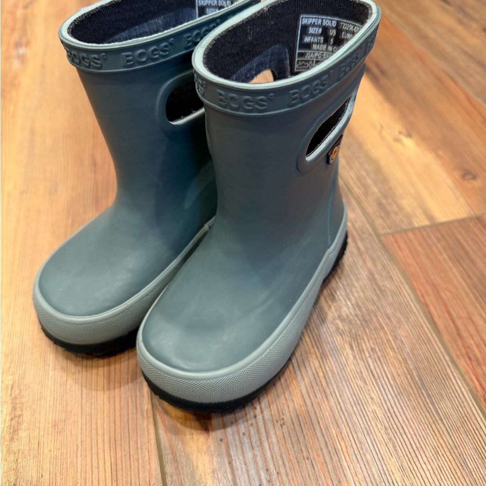 Bogs Kids Waterproof Boots - Gray